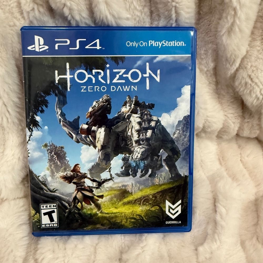 Horizon Zero Dawn Sony PlayStation 4 PS4 Game Disc Case Complete